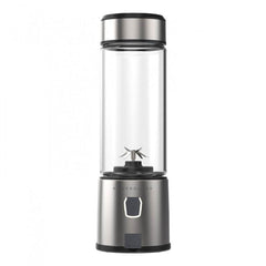 A Photo Of Powerology P6BPJBK 6-Blades Portable Juicer and Blender - Rechargeable with Borosilicate Glass, Ice Crushing Technology