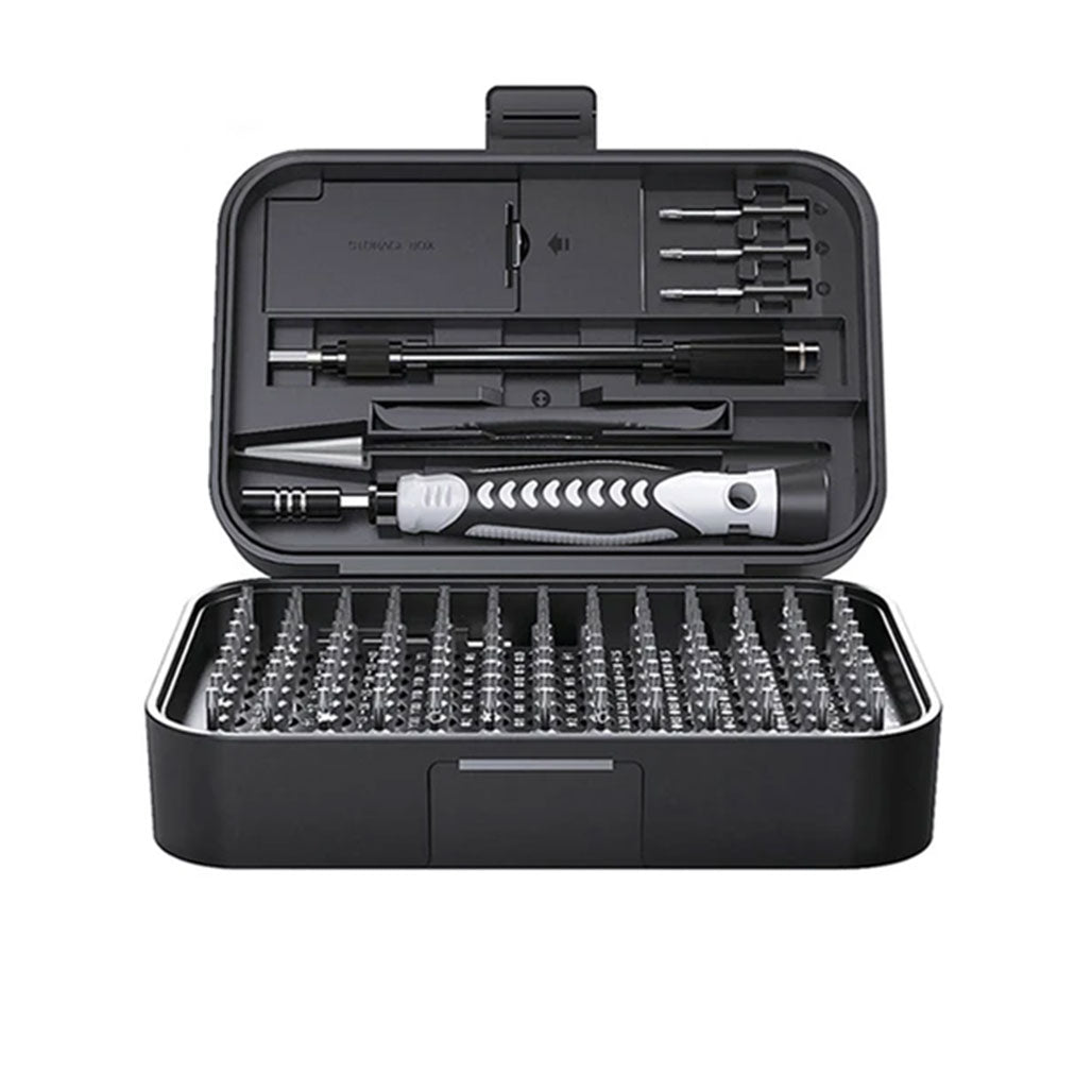 A Photo Of Precision Screwdriver Set 150 Pieces - CRV-117 | 130-in-1 CR-V Screwdriver Kit with 117 Magnetic Bits for Laptop and Electronic Repair