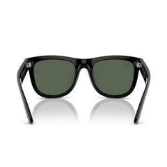 A Photo Of Ray-Ban Meta Wayfarer Smart Glasses – 12 MP Camera, Polarized Gradient Lenses, Open-Ear Speakers, 32GB Storage, Bluetooth 5.2