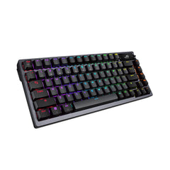 A Photo Of Asus M701 ROG Azoth - 75% TKL Wireless Mechanical Gaming Keyboard with OLED Display, RGB, and DIY Features