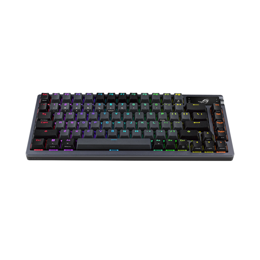 A Photo Of Asus M701 ROG Azoth - 75% TKL Wireless Mechanical Gaming Keyboard with OLED Display, RGB, and DIY Features