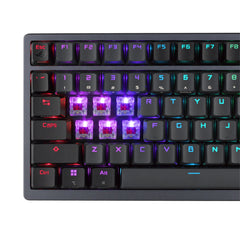 A Photo Of Asus M701 ROG Azoth - 75% TKL Wireless Mechanical Gaming Keyboard with OLED Display, RGB, and DIY Features