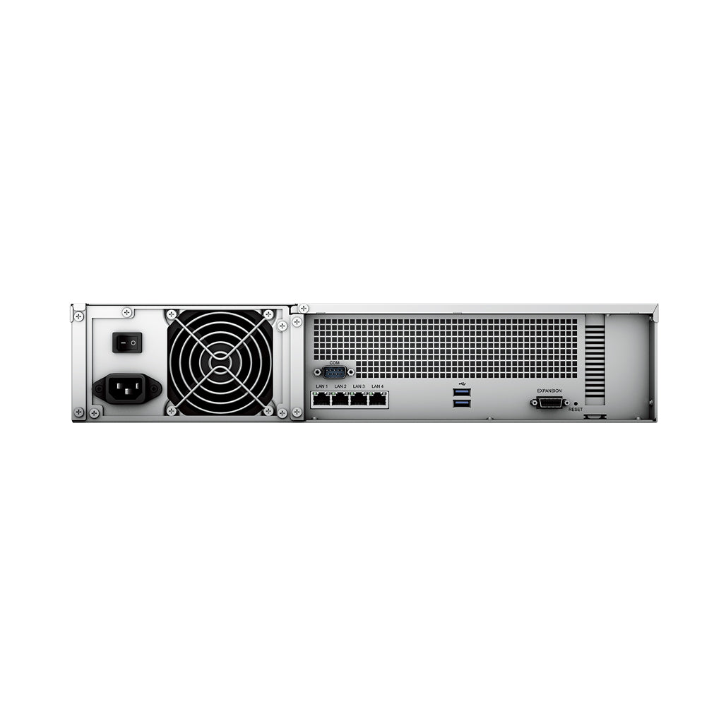 A Photo Of Synology 12-Bay NAS RackStation RS2421RP+ – High-Performance Rackmount Storage Solution