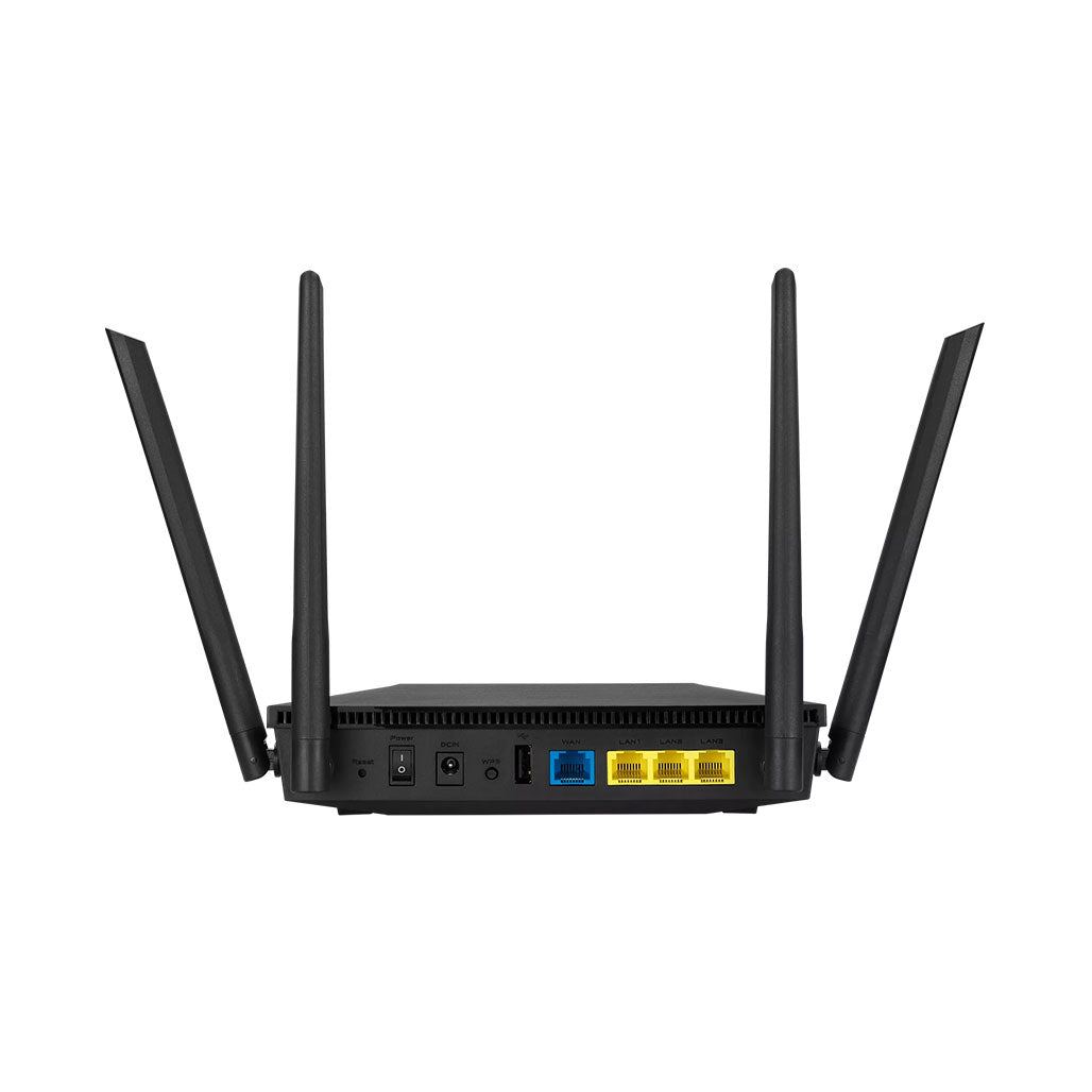 A Photo Of ASUS RT-AX53U AX1800 Dual Band WiFi 6 (802.11ax) Router supporting MU-MIMO and OFDMA technology