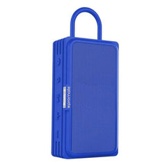A Photo Of Promate Rustic-3 Portable Rugged Wireless Speaker - IPX6 Water-Resistant, 10W, Blue