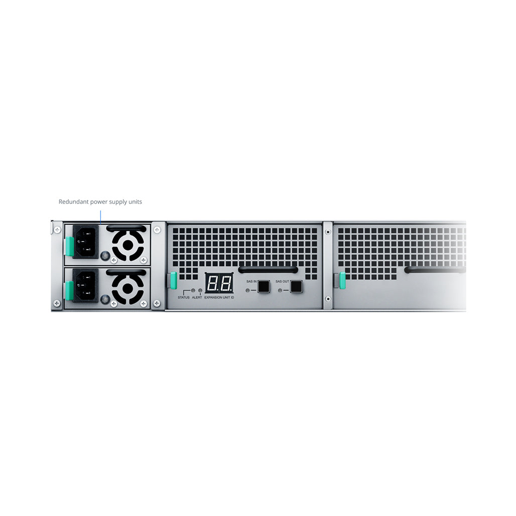 A Photo Of Synology RX1217sas 12-Bay NAS Expansion Unit – Scalable Storage Solution