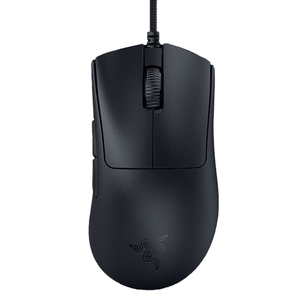A Photo Of Razer DeathAdder V3 - Ultra-Lightweight Wired Gaming Mouse with 30K DPI Optical Sensor and Razer HyperPolling Technology