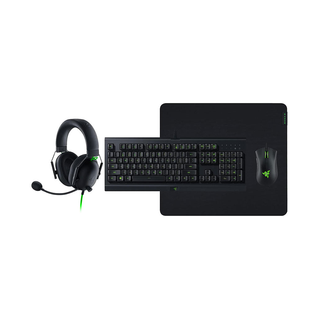 A Photo Of Razer Power Up Bundle V2 – Complete Gaming Kit with Keyboard, Headset, Mouse, and Mousepad | RZ85-02742300-B3M1