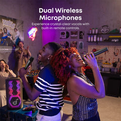 A Photo Of Anker Soundcore Rave 3S | AI Karaoke Party Speaker with 200W Sound