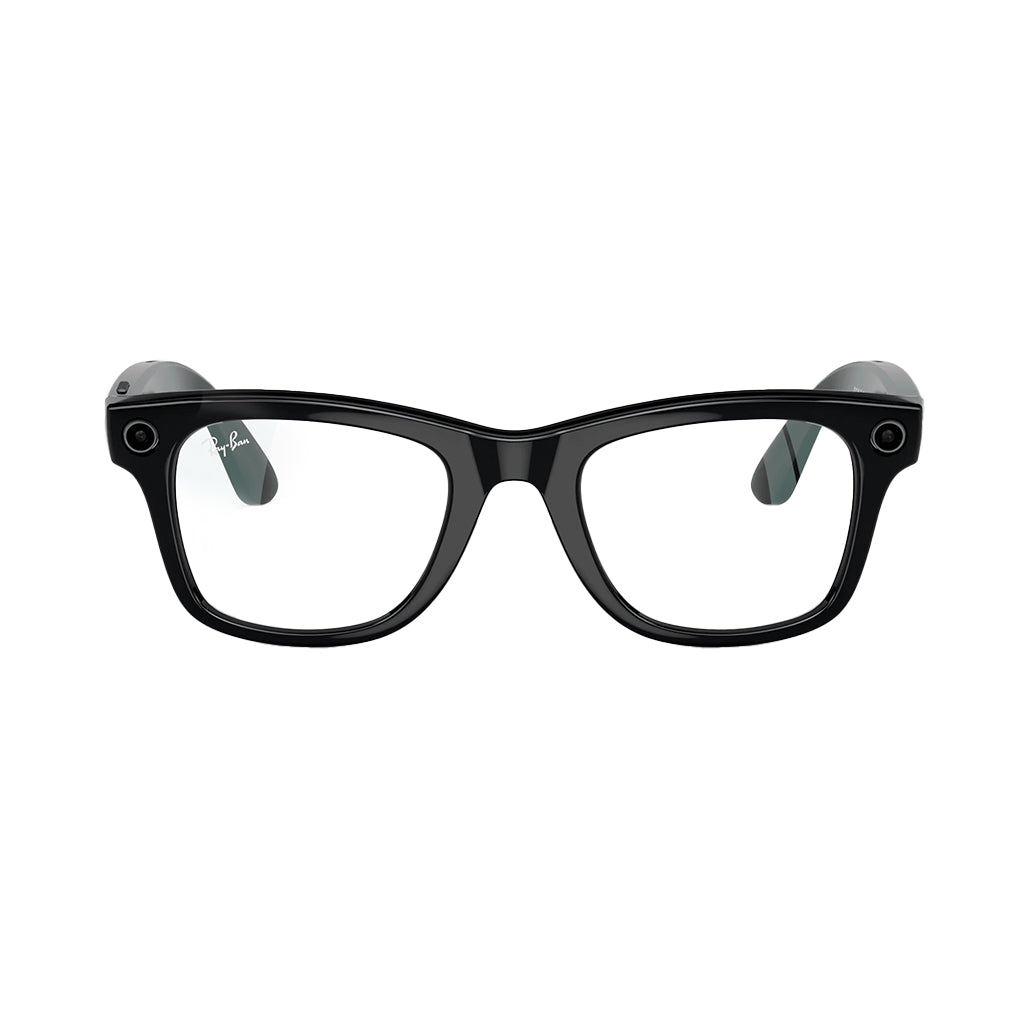 A Photo Of Ray-Ban Meta Wayfarer Smart Glasses – 12 MP Camera, Polarized Gradient Lenses, Open-Ear Speakers, 32GB Storage, Bluetooth 5.2