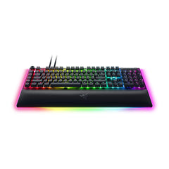 A Photo Of Razer BlackWidow V4 Pro - Wired Full-Size Gaming Keyboard with Green Switches