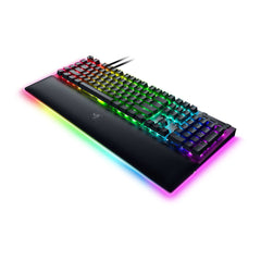 A Photo Of Razer BlackWidow V4 Pro - Wired Full-Size Gaming Keyboard with Green Switches