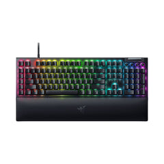 A Photo Of Razer BlackWidow V4 - Wired Full-Size Mechanical Gaming Keyboard with Green Switches