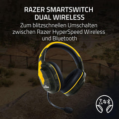 A Photo Of Razer Barracuda X - PUBG Edition Wireless Multiplatform - Gaming and Mobile Headset