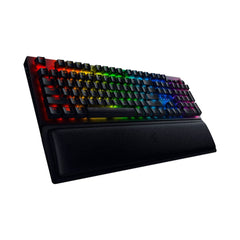 A Photo Of Razer BlackWidow V3 Pro - Full-Size Wireless Mechanical Gaming Keyboard with Green Switches