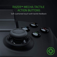 A Photo Of Razer Raiju Mobile – Ergonomic Mobile Gaming Controller for Android with Customizable Controls and Adjustable Phone Mount