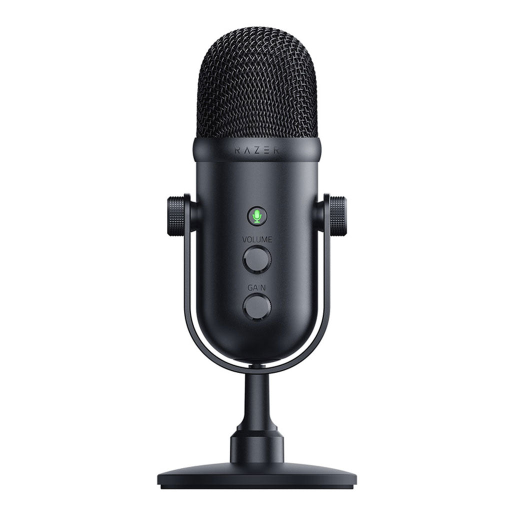 A Photo Of Razer Seiren V2 Pro – Professional USB Streaming Microphone with Dynamic Capsule