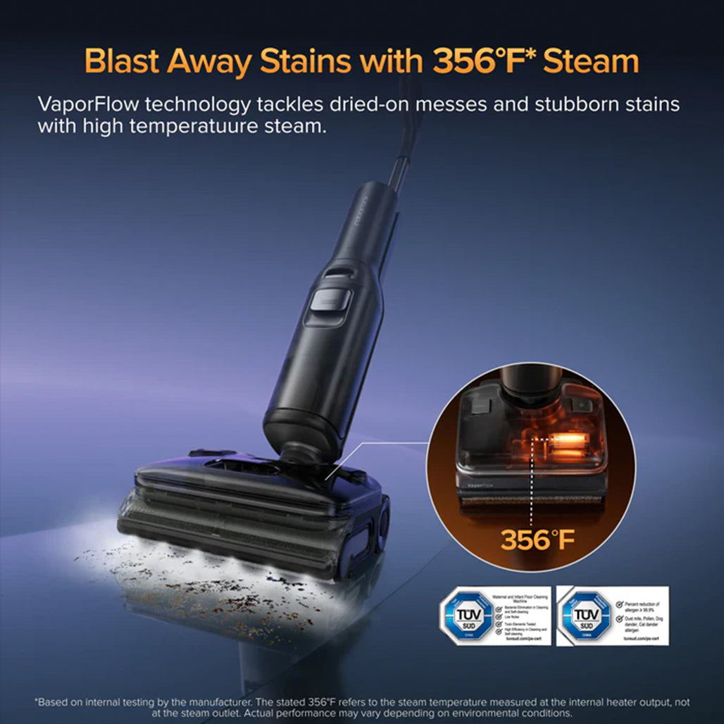 A Photo Of Roborock F25 Ultra - Wet & Dry Vacuum with Steam and High-Temperature Cleaning