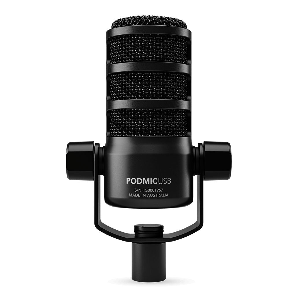 A Photo Of Rode PodMic USB - Versatile Dynamic Broadcast Microphone for Podcasting and Streaming