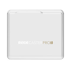 A Photo Of Rode RØDECover II – Clear Polycarbonate Dust Cover for RØDECaster Pro II