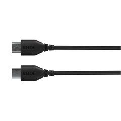 A Photo Of Rode SC22 30cm USB-C to USB-C Cable – Premium 1ft Black Accessory
