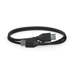A Photo Of Rode SC22 30cm USB-C to USB-C Cable – Premium 1ft Black Accessory