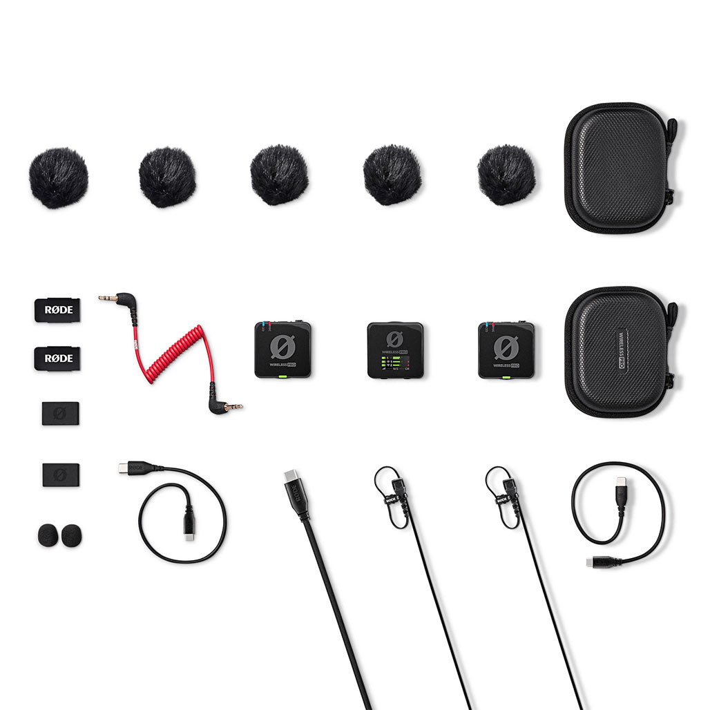 A Photo Of Rode Wireless PRO - Compact Wireless Microphone System with 32-bit Float Recording and Timecode Sync