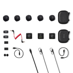 A Photo Of Rode Wireless PRO - Compact Wireless Microphone System with 32-bit Float Recording and Timecode Sync