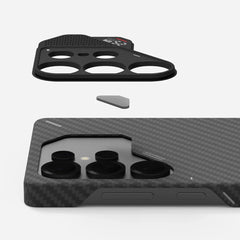 A Photo Of AULUMU S25 Aramid Fiber Case for Galaxy S25 Ultra