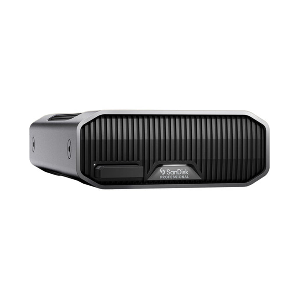 A Photo Of SanDisk Pro G-DRIVE PROJECT 18TB External HDD – Thunderbolt 3, 7200RPM, PRO-BLADE SSD Mag Slot | SDPHG1H-018T-MBAAD