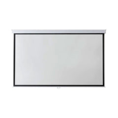 A Photo Of SkyPro Wall Mounted Projector Screen | Available in 180cm x 180cm, 210cm x 210cm, 240cm x 240cm, and 300cm x 300cm