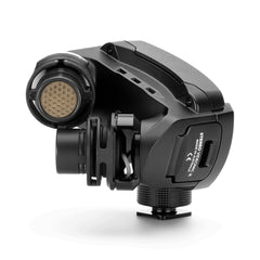 A Photo Of Rode Stereo VideoMic X – Broadcast-Grade Stereo On-Camera Microphone with XLR and 3.5mm Outputs