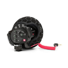 A Photo Of Rode Stereo VideoMic X – Broadcast-Grade Stereo On-Camera Microphone with XLR and 3.5mm Outputs