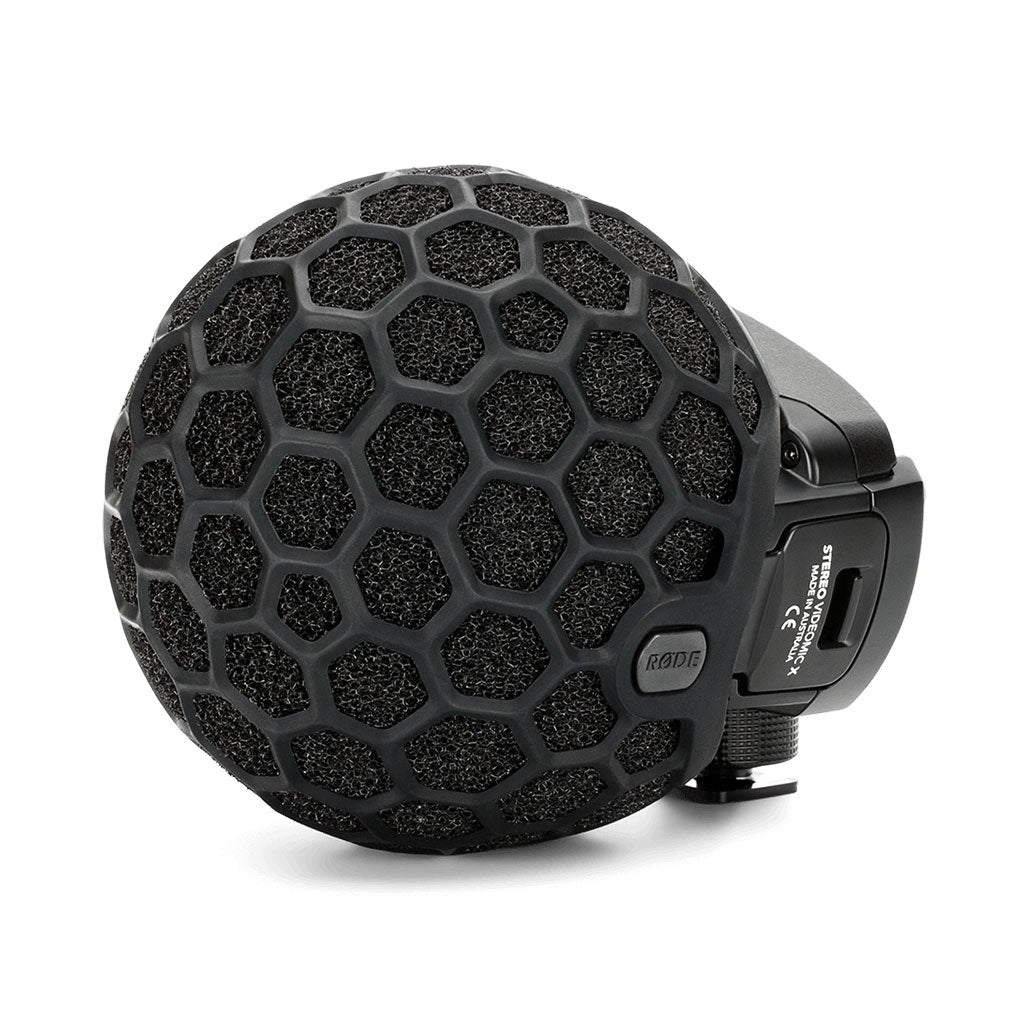 A Photo Of Rode Stereo VideoMic X – Broadcast-Grade Stereo On-Camera Microphone with XLR and 3.5mm Outputs
