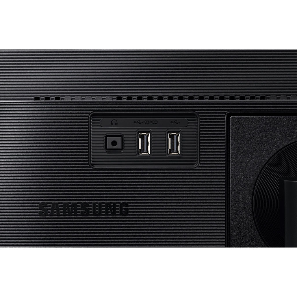 A Photo Of Samsung 27-inch T45F Borderless IPS Monitor - F27T450FQN | Full HD, Eye Saver Mode, Eco Saving Plus, USB Hub