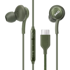 A Photo Of Samsung AKG USB Type-C Wired Earphones - High-Quality In-Ear Headphones with Integrated Controls
