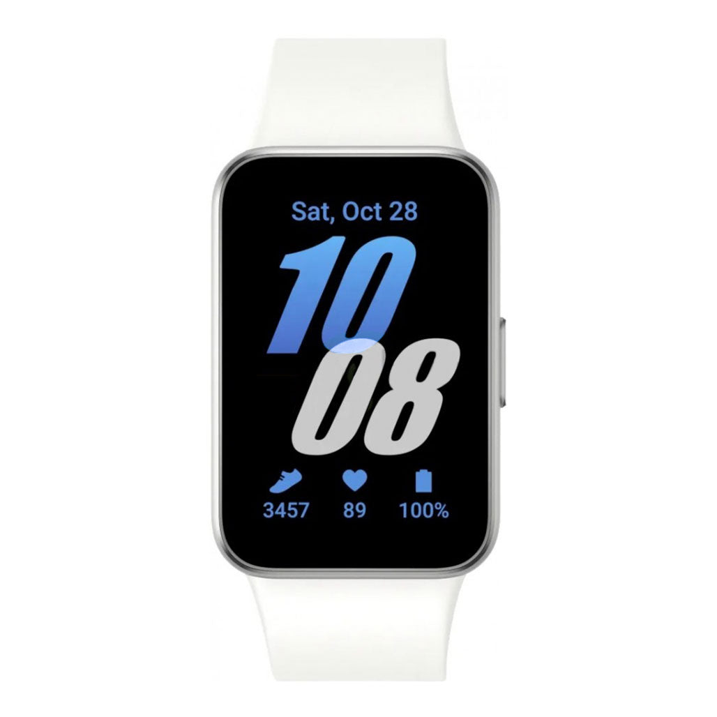 A Photo Of Samsung Galaxy Fit3 Advanced Fitness Watch - White