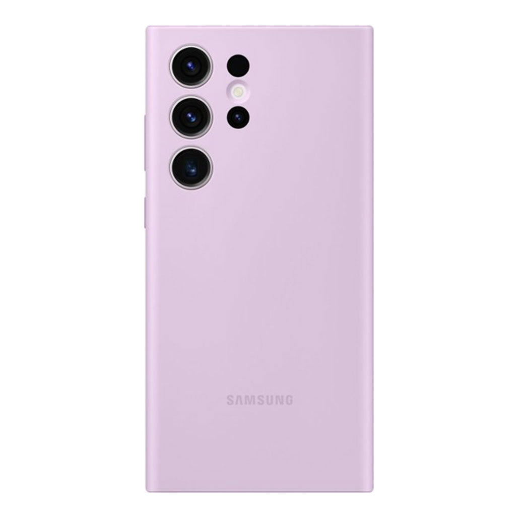 A Photo Of Samsung Galaxy S23 Ultra Silicone Case – Original | Stylish Protection with a Comfortable Grip