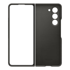 A Photo Of Samsung Galaxy Z Fold5 Slim S-Pen Case - Graphite, Built-in S-Pen with Eco-Conscious Materials