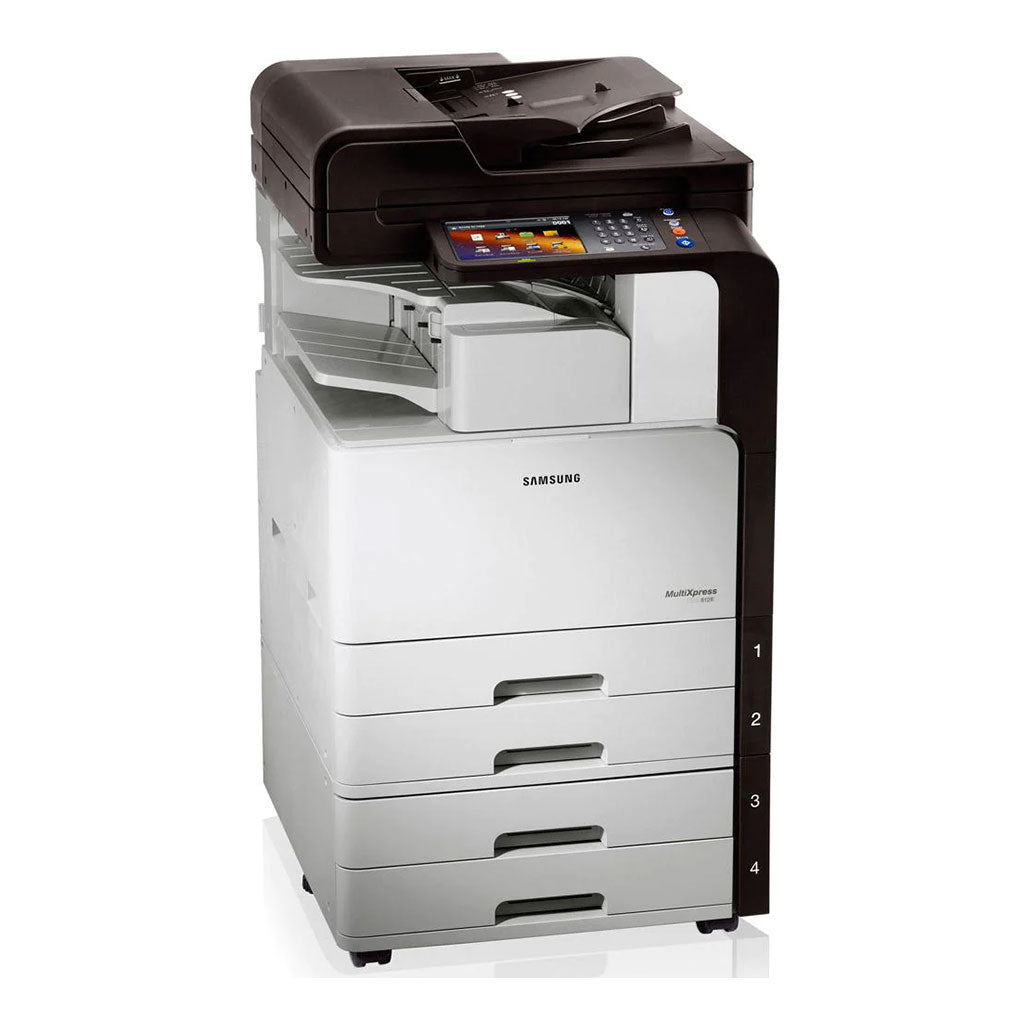 A Photo Of Samsung MultiXpress SCX 8128NA Monochrome Multifunction Laser Printer – High-Speed B/W Printer, Copier, Scanner, 11x17
