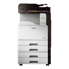 A Photo Of Samsung MultiXpress SCX 8128NA Monochrome Multifunction Laser Printer – High-Speed B/W Printer, Copier, Scanner, 11x17