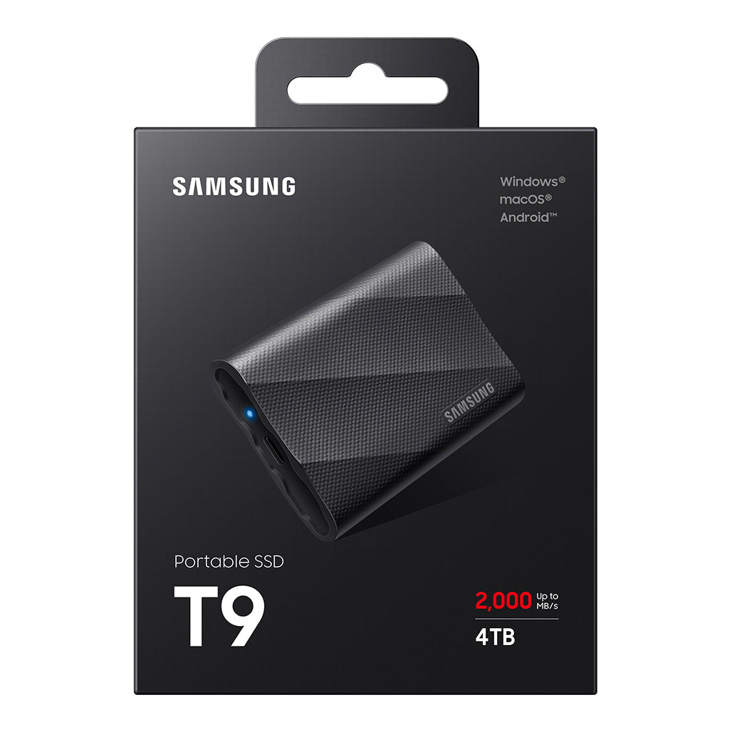 A Photo Of Samsung T9 4TB Portable SSD | MU-PG4T0B