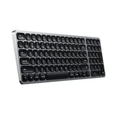 A Photo Of Satechi Compact Backlit Wireless Keyboard - Bluetooth 5.0, USB-C Rechargeable, Multi-Device