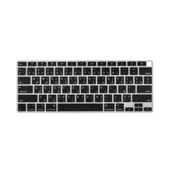 A Photo Of Silicone Keyboard Cover with Arabic Letters for Apple MacBook Pro and Air – Ultra-Thin Crystal Guard