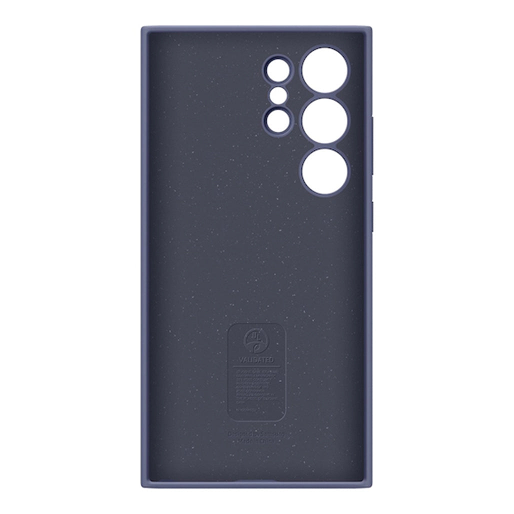 A Photo Of Samsung Galaxy S24 Ultra Silicone Case - Violet | EF-PS928TVEGUS