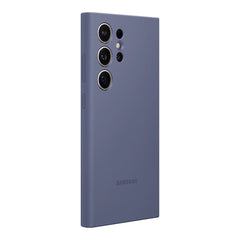 A Photo Of Samsung Galaxy S24 Ultra Silicone Case - Violet | EF-PS928TVEGUS