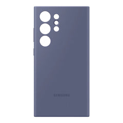 A Photo Of Samsung Galaxy S24 Ultra Silicone Case - Violet | EF-PS928TVEGUS