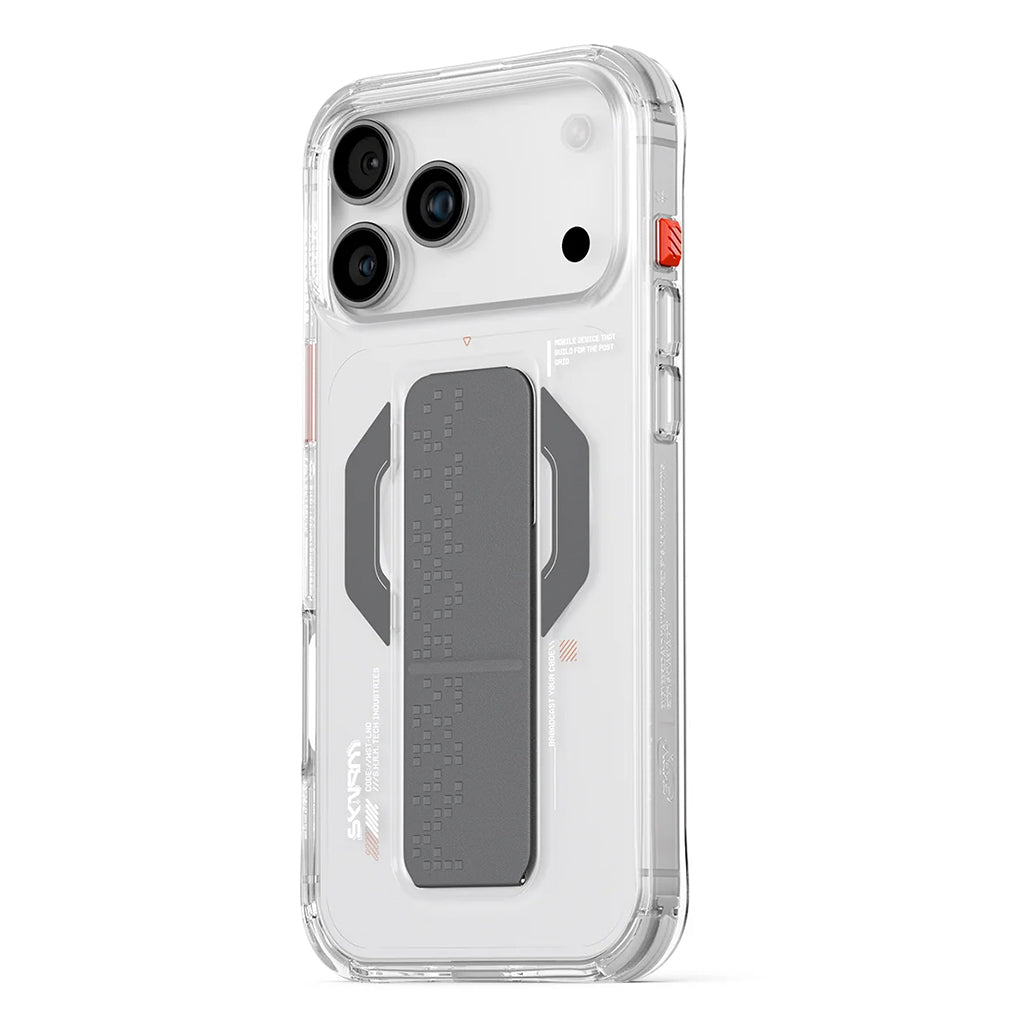 A Photo Of Skinarma HAXA Mag-Charge iPhone 17 Pro with Grip-Stand