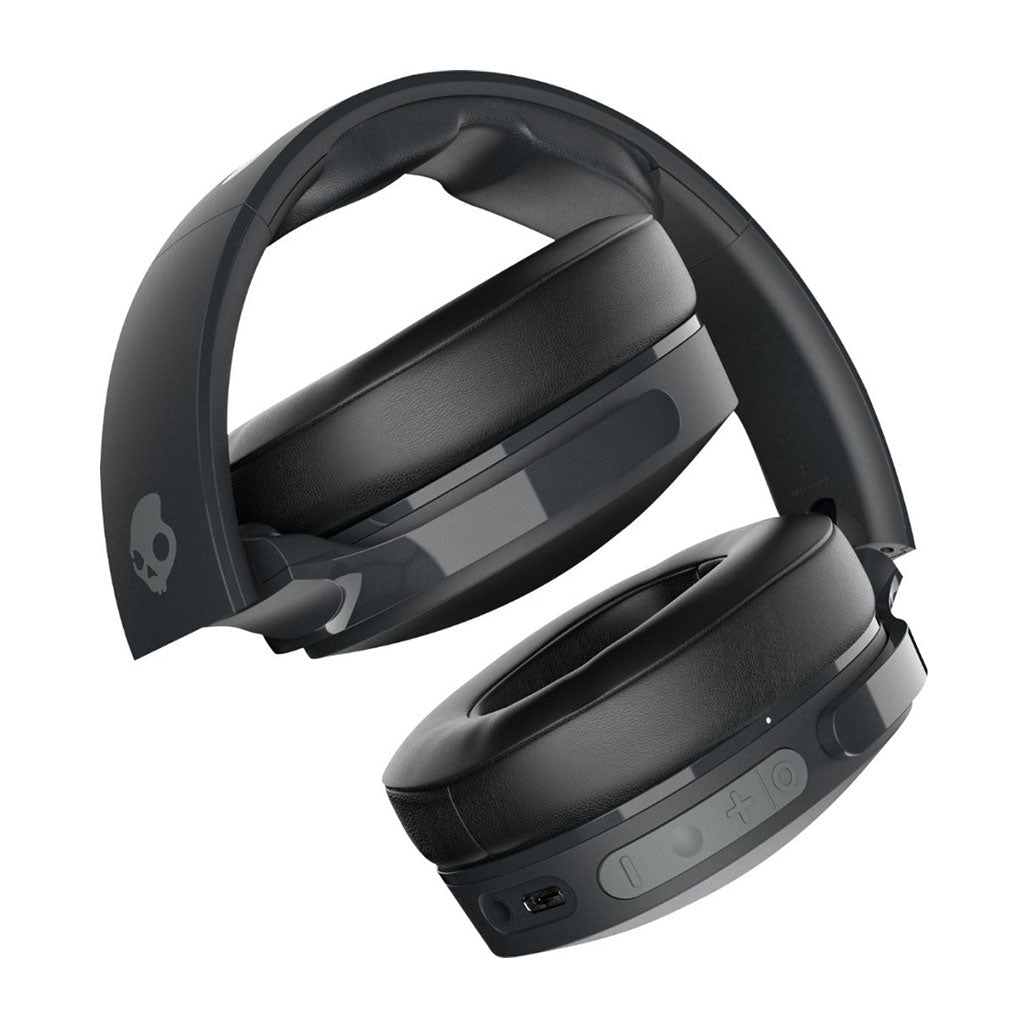 A Photo Of Skullcandy Hesh Evo Wireless Headphones - True Black | Bluetooth 5.0, 36-Hour Battery, Built-In Tile