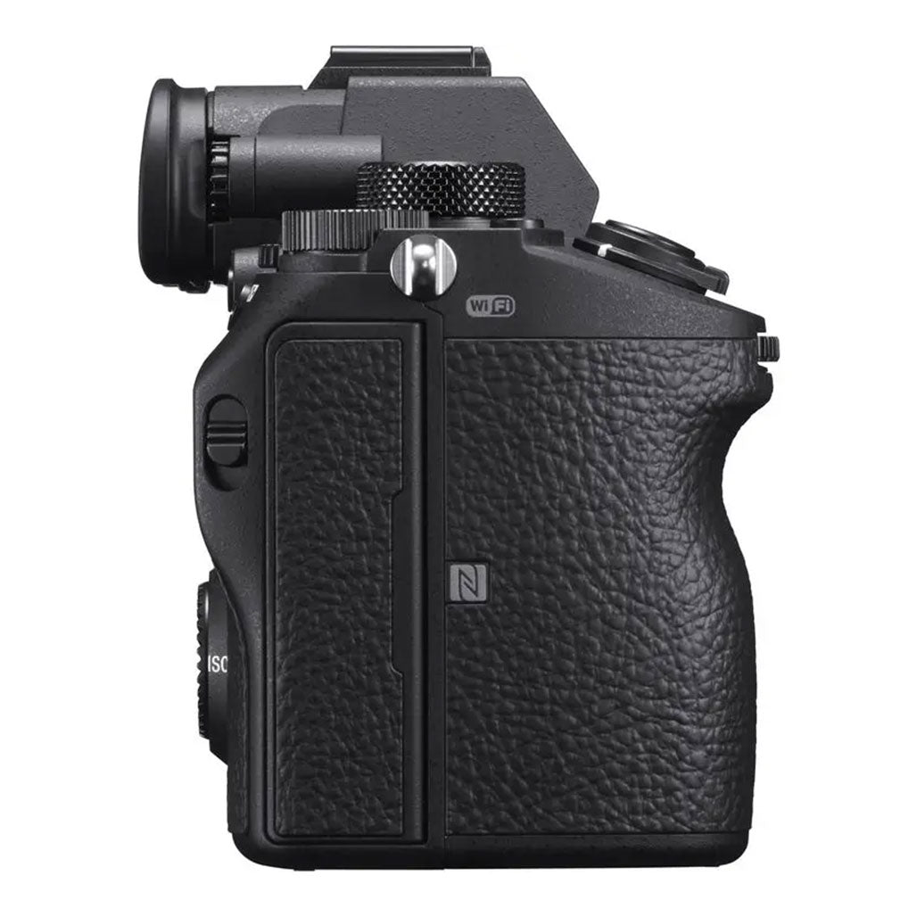A Photo Of Sony Alpha a7 III Mirrorless Digital Camera (Body Only) - Full-Frame, 24.2MP with 4K Video and 5-Axis Stabilization